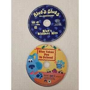 Blue's Clues 10th Anniversary CD Blue's Biggest Hits + DVD Takes You To School